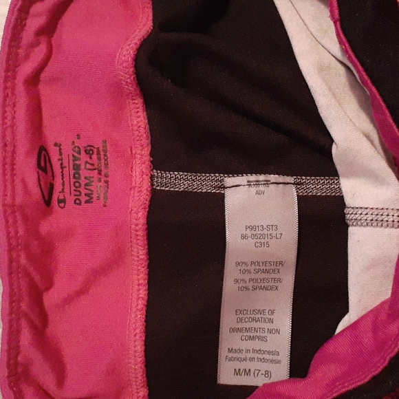 👜$3 - Bundleof 2 Girls Champion‎ Duodry stretch Leggings - M (7-8) - #627 - Picture 7 of 10